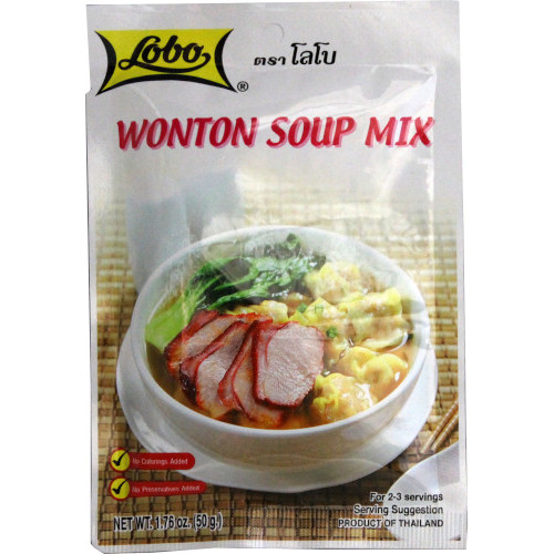LOBO WONTON SOUP MIX 48x176oz